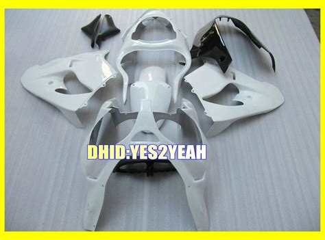 Kit De Car Nage Tout Blanc Pour Kawasaki Ninja Zx R Zx R