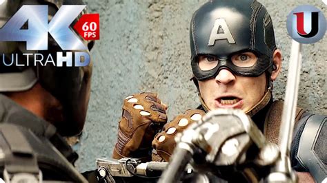 Captain America Vs Crossbones Fight Scene Captain America Civil War