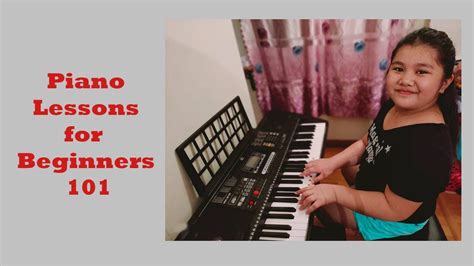 Piano Lessons for Beginners 101 - Piano Understand