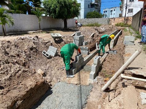 Em Paulista Prefeitura Constr I Canaletas No Janga E Jardim Maranguape