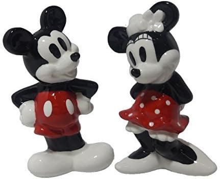 Amazon Enesco Disney Ceramics Mickey And Minnie Mouse Salt And