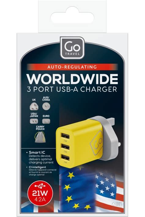 Go Travel Worldwide Usb A Adapter