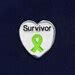 Difference Lime Green Ribbon Stickers For Lyme Disease Etsy