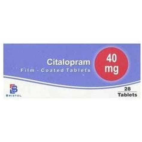 Citalopram Tablet 40mg Prescriptions £104 Chemist Direct