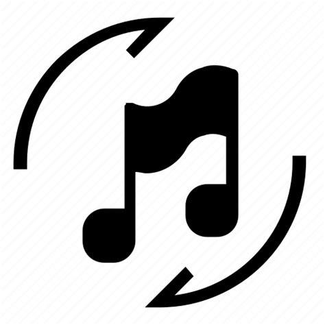 Audio Music Refresh Sync Icon