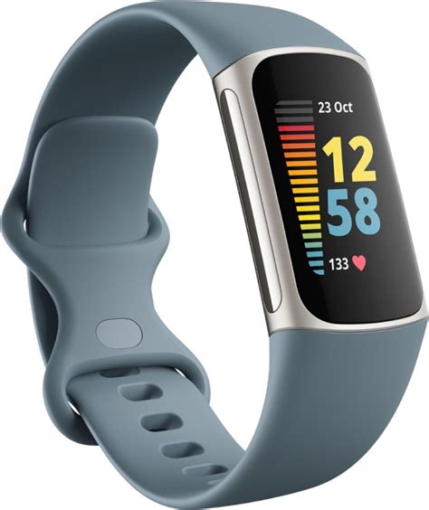 Fitbit Charge 5 Aktivitäts Tracker steel blue platinum ab 119 98