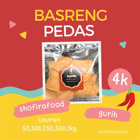 Jual Snack Viral Khas Bandung Pedass Basreng Makaroni Bantet