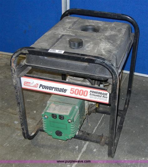 Coleman Powermate Portable Generator In Manhattan Ks Item