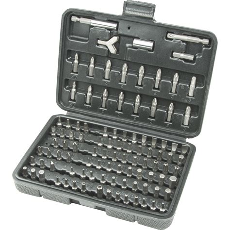 Tekz Security Driver Bit Set 100 Pc Northern Tool