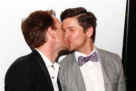 Neil Patrick Harris And David Burtkas Wedding Included Magic Tricks Matching Tuxes And Sir