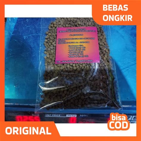 Jual Pelet Pakan Ikan All Predator Louhan Arwana Pbass Oscar Channa