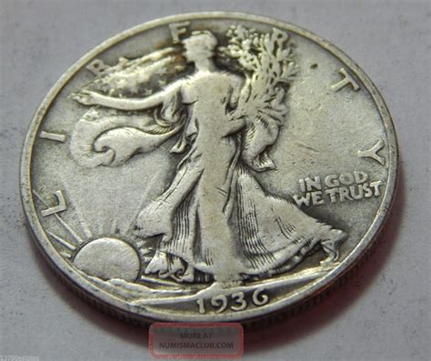 D Walking Liberty Half Dollar Silver Coin