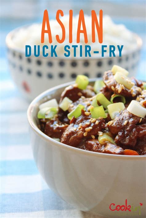 Asian Duck Stir Fry Cook In Five Square Meters