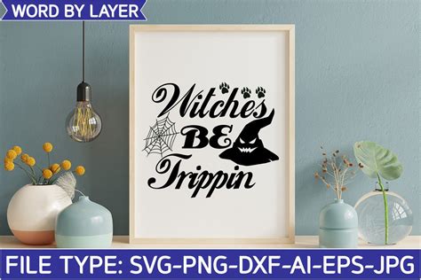 Witches Be Trippin Svg Graphic By Anjel Resmi Creative Fabrica