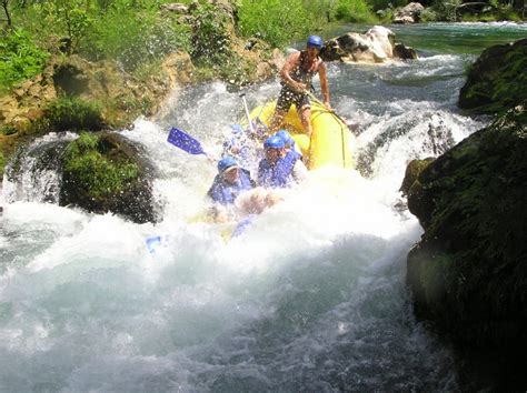 Rafting Omis Croatia, wildriver rafting on Cetina in Omis