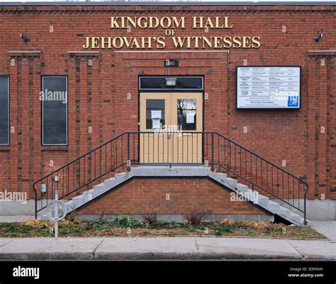 Jehovah S Witness Canada Hi Res Stock Photography And Images Alamy