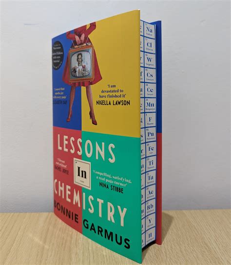 Lessons In Chemistry Signed Stamped True First Edition With Stencilled