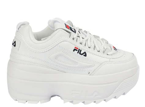 Ripley Zapatillas Mujer Fila Urbanas Blanco Disruptor Fm