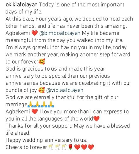 Actors Okiki Afolayan And Wife Bimbo Afolayan Celebrate Th Wedding