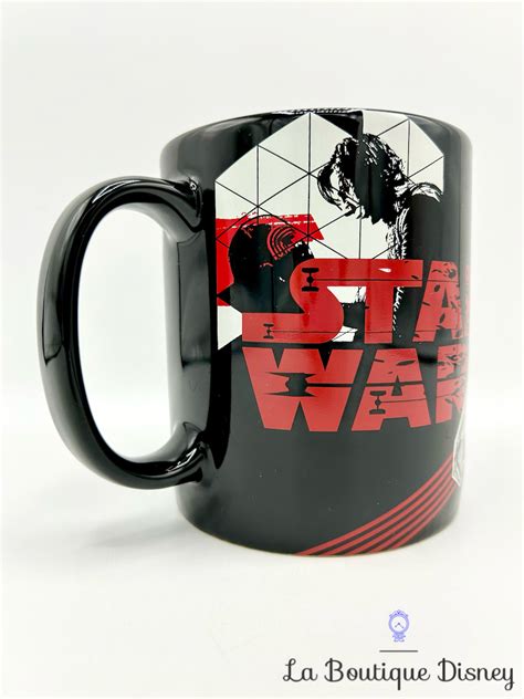 Tasse Kylo Ren Star Wars Disneyland Paris 2018 Mug Disney Darkness Rises Noir Rouge Vaisselle