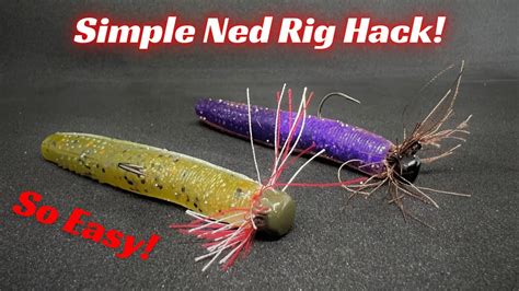 This Is The Greatest Ned Rig Hack Of All Time It Catches Big Bass