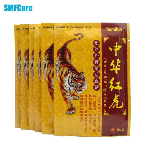 Pcs Tiger Balm Pain Relief Patch Chinese Back Pain Plaster Heat Pain