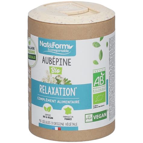 Nat Form Ecocert Aubépine Bio 90 pc s Redcare Pharmacie