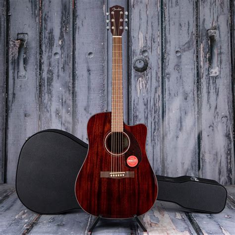 Fender Cd Sce All Mahogany Guitars Acoustic Replay Guitar Exchange