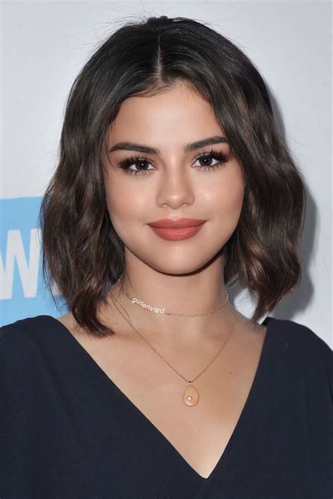 Selena Gomez Bob Selena Gomez Photoshoot Medium Length Hair Cuts