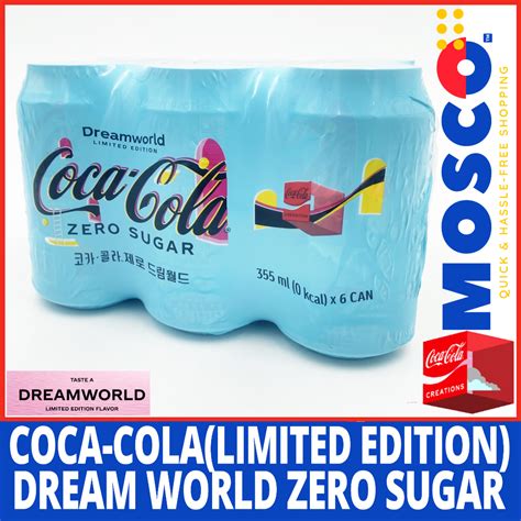 Coca Cola Zero Sugar Dreamworld X Can Limited Edition Try Before It