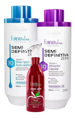 Forever Liss Progressiva D Sem Formol Vinagre Capilar Mercadolivre