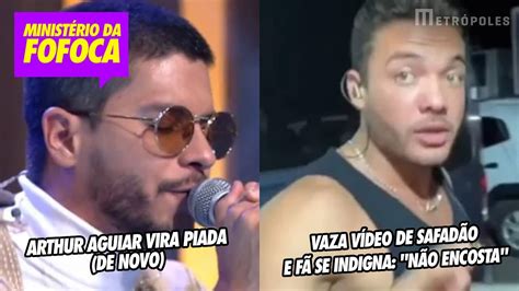 Arthur Aguiar vira piada de novo Vaza vídeo de Safadão e fã se