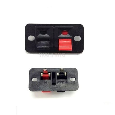 Jual Terminal Box Speaker Pin Mono Sistem Jepit Ukuran Kecil Kota