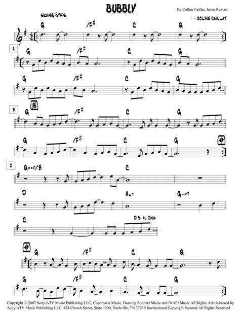 Bubbly By Colbie Caillat Piano Digital Sheet Music Sheet Music Plus