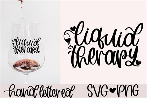 Liquid Therapy Svg Graphic By Anitaalyialettering Creative Fabrica