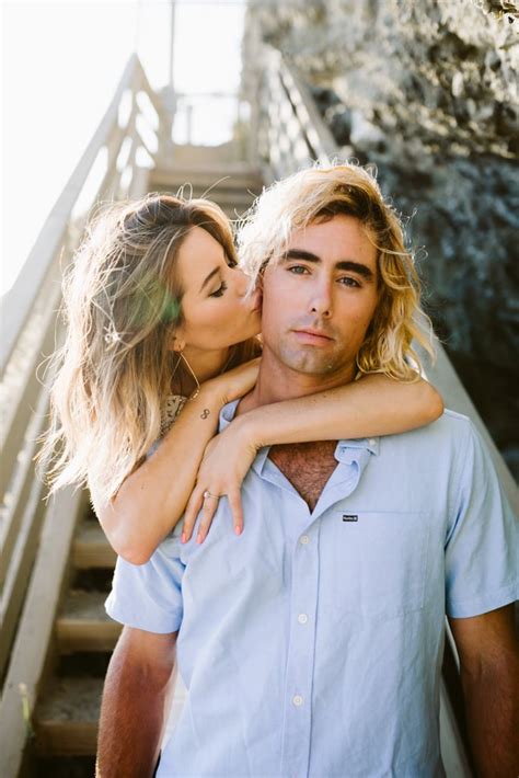 California Beach Engagement Shoot Popsugar Love Sex Photo