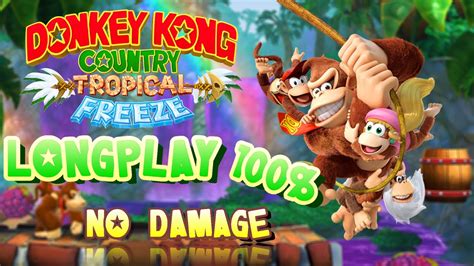 Donkey Kong Country Tropical Freeze Longplay Perfect No