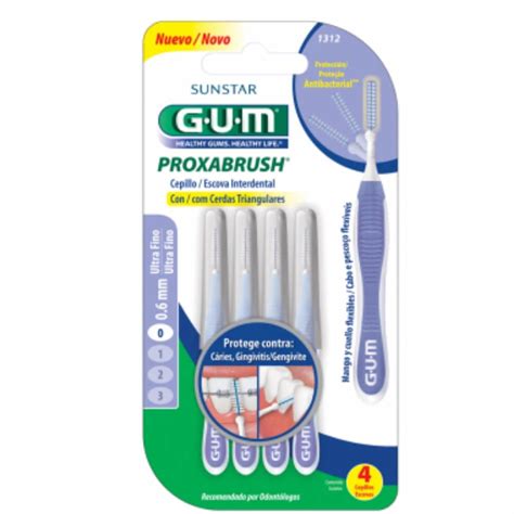 Escova Interdental Gum Sunstar Ultra Fina 06mm