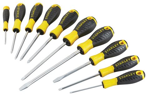 Stanley Screwdriver Set 10 Pack - Screwdrivers & Pliers - Mole Avon