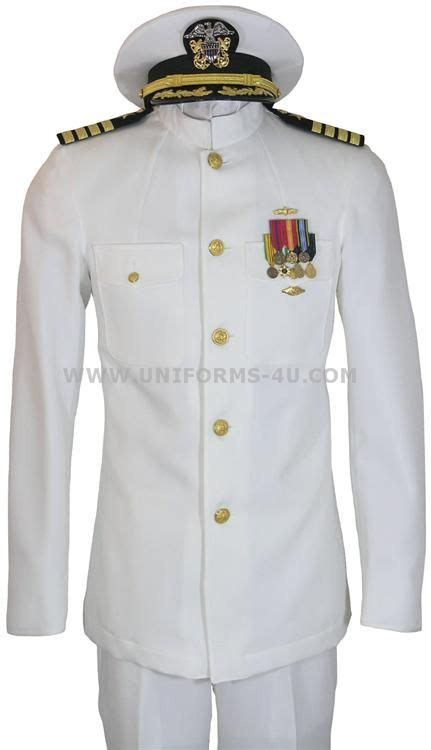 Navy Officer Dress White Uniform