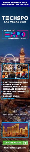 Banners Techspo Las Vegas 2024 · Technology Expo · October 28 30