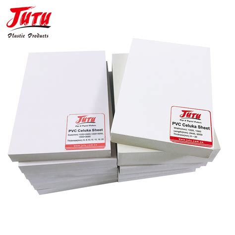 Low Absorption Of Water White Forex Foam Expanded Board Sheet For