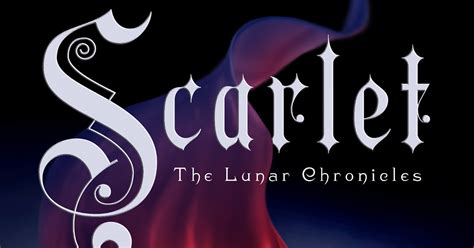 Carinas Books Cover Reveal Scarlet By Marissa Meyer