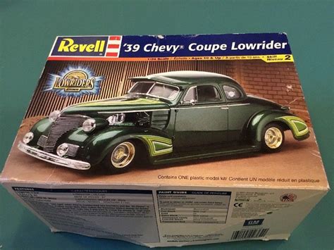 REVELL '39 Chevy Coupe Lowrider Car Model Kit #85-2362 (2001) Has Been ...