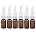 Amazon 6Pcs 10ml 0 34oz Glass Nasal Spray Bottles Portable Empty