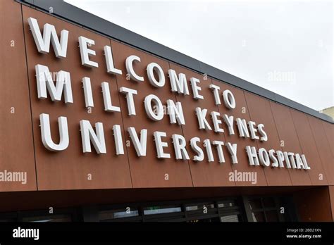 Milton Keynes University Hospital Stock Photo Alamy