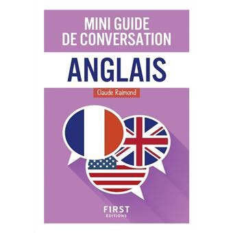 Petit Livre De Mini Guide De Conversation Anglais Broch Claude