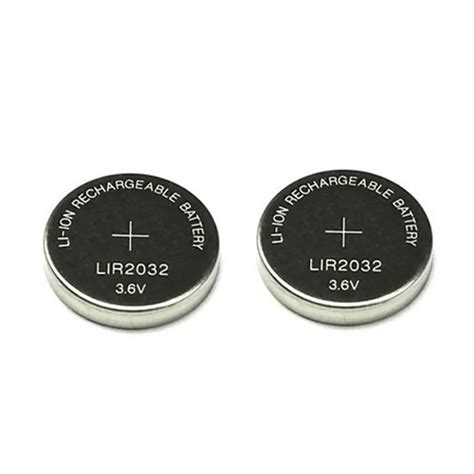 Pcs Pack V Button Battery Lir Rechargeable Battery Lithium Coin