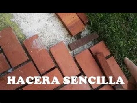 Hacer Una Acera Sencilla En Casa YouTube