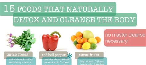 Infographic Foods That Naturally Detox And Cleanse Your Body